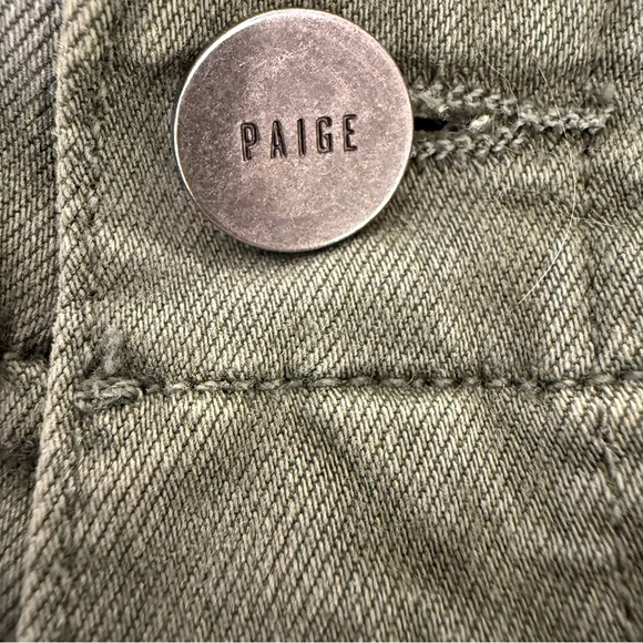 PAIGE Mayslie Jogger in Vintage Ivy Green Size 28 - Picture 8 of 16